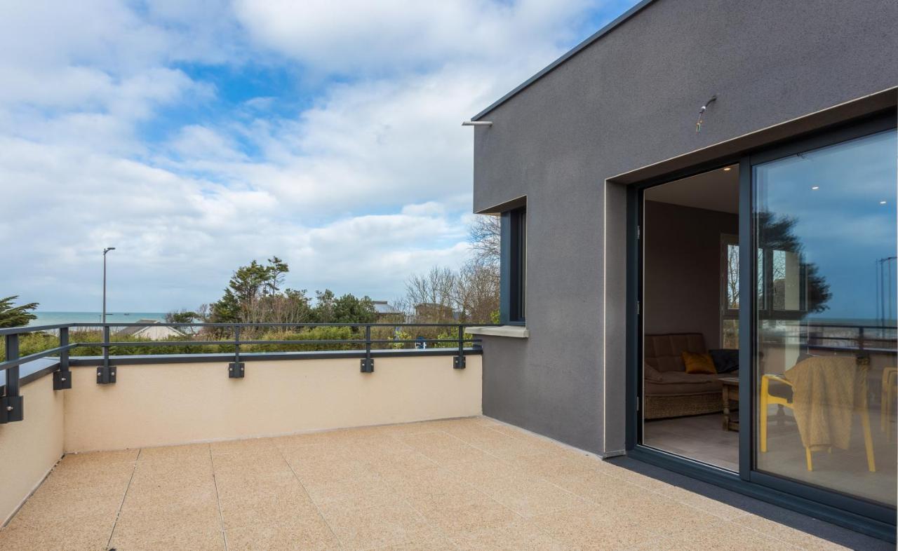 Tribord, Appt Avec Terrasse Et Vue Mer, Parking Saint-Côme-de-Fresné Exteriér fotografie