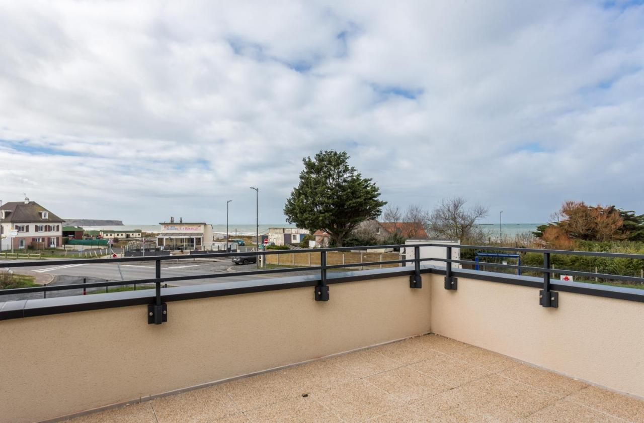 Tribord, Appt Avec Terrasse Et Vue Mer, Parking Saint-Côme-de-Fresné Exteriér fotografie