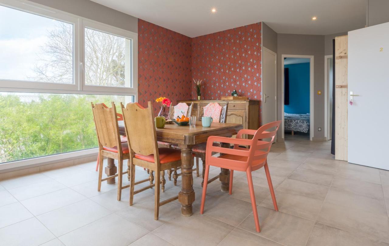 Tribord, Appt Avec Terrasse Et Vue Mer, Parking Saint-Côme-de-Fresné Exteriér fotografie